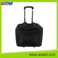 Solid Bold Black Fabric Soft Travel Bag Polo Classic Bag